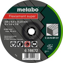 Metabo 616731000 616731000 brusný kotouč lomený Průměr 22.23 mm Ø otvoru 22.23 mm Umělý kámen , přírodní kámen, beton 25 ks