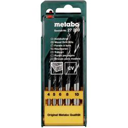 Metabo 627200000 sada spirálových vrtáků do dřeva 5dílná 4 mm, 5 mm, 6 mm, 8 mm, 10 mm 1 ks