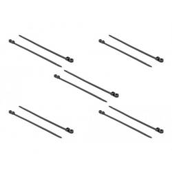 Delock 18953, stahovací pásky, černá, 10 ks