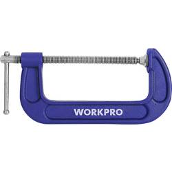 150 mm C-svorka WorkPro WP232020 Rozpětí (max.):150 mm Vnější délka: 280 mm Délka vyložení:150 mm