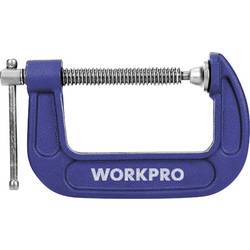 75 mm C-svorka WorkPro WP232018 Rozpětí (max.):75 mm Vnější délka: 167 mm Délka vyložení:75 mm