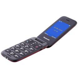 Panasonic KX-TU400 telefon pro seniory - véčko červená