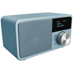 Sangean Genuine Mini DDR-7 A500420 stolní rádio, DAB+, FM, AUX, Bluetooth, tyrkysová