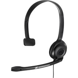 Sennheiser PC 2 Chat Headset otevřená (On Ear) kabelová černá Potlačení hluku Počítače