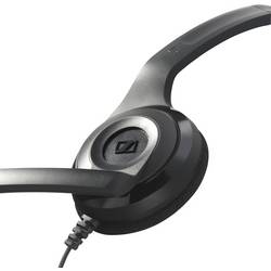 Sennheiser PC 2 Chat Headset otevřená (On Ear) kabelová černá Potlačení hluku Počítače