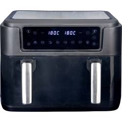 Gastronoma 18290008 horkovzdušná fritéza, 10 l, 2400 W, nepřilnavý povlak, s displejem, funkce časovače, černá