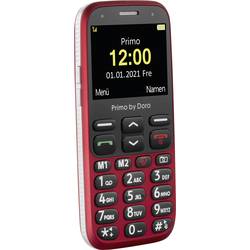 Primo by DORO 368 telefon pro seniory tlačítko SOS červená