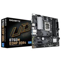 Gigabyte B760M D3HP DDR4 Základní deska Socket (PC) Intel® 1700 Tvarový faktor Micro-ATX Čipová sada základní desky Intel® B760 Express