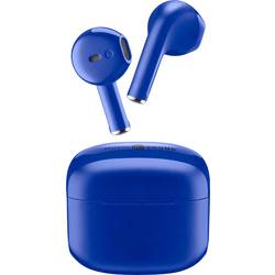Cellularline Headset do uší (In Ear) Bluetooth®, Bez kabelu modrá Nabíjecí pouzdro