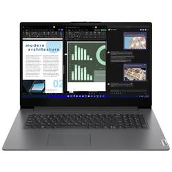 Lenovo notebook V17 G4 IRU 83A2 43.9 cm (17.3 palec) Full HD Intel® Core™ i5 i5-13420H 16 GB RAM 512 GB SSD německá, QWERTZ šedá 83A2003FGE