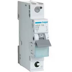 Hager MBS116 elektrický jistič 16 A