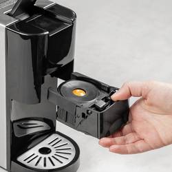 Princess 249450 01.249450.01.001 kapslový kávovar, černá, stříbrná (matná)