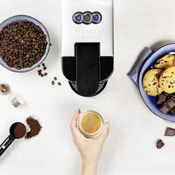 Princess 249450 01.249450.01.001 kapslový kávovar, černá, stříbrná (matná)