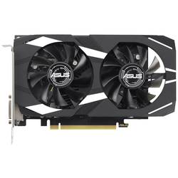 Asus grafická karta Nvidia GeForce RTX 3050 Dual - OC Edition 6 GB GDDR6-RAM PCIe x16 DVI, HDMI™, DisplayPort Režim nulového ventilátoru , Sopka, NVIDIA G-Sync