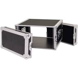 Roadinger 30109786 19palcový rack 6 U dřevo s rukojetí