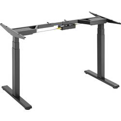 ICY BOX konstrukce psacího stolu pro práci vsedě i ve stoje elektricky výškově nastavitelné Rozsah výšky: 620 do 1280 mm (š x v x h) 1047 x 660 x 300 mm černá