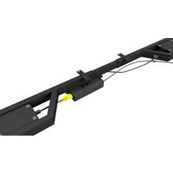 ICY BOX konstrukce psacího stolu pro práci vsedě i ve stoje elektricky výškově nastavitelné Rozsah výšky: 620 do 1280 mm (š x h) 1047 mm x 300 mm černá