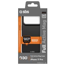 sbs mobile Cover Apple iPhone 17 Pro černá Kompatibilní s MagSafe TED3OBKMAGIP1763P