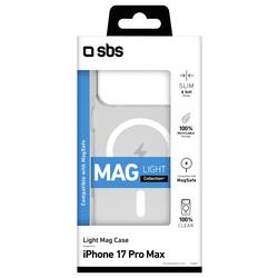 sbs mobile Cover Apple iPhone 17 Pro Max transparentní Kompatibilní s MagSafe TELIGMAGIP1769T