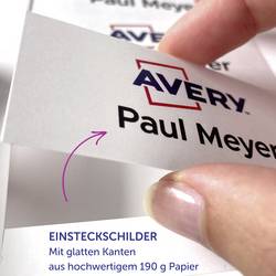 Avery-Zweckform POL35MA66-5DR štítek se jménem (š x v) 80 mm x 34 mm 5 ks