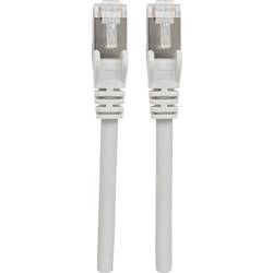 Intellinet 317146 RJ45 síťové kabely, propojovací kabely CAT 6A S/FTP 2.00 m šedá fóliové stínění, stínění pletivem, bez halogenů 1 ks