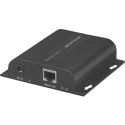 Monacor INS-100R LAN (až 100 Mbit/s) přídavný přijímač přes síťový kabel RJ45 100 m