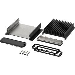 Bopla ABPH 1000-0100 KWL ALUBOS_SET 84410100.HMT1 Přírubové pouzdro chladiče 140 x 125 x 60 hliník černá (RAL 9005) 1 ks