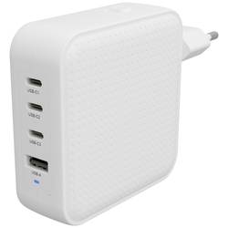HYPER HyperJuice® 100W USB-C cestovní nabíječka, GaN, s adaptérem pro Evropu, s britským adaptérem, s americkým adaptérem, 1x USB A , 3x USB-C®, 100 W, Dodávka