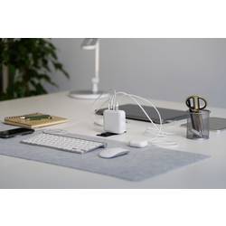 HYPER HyperJuice® 100W USB-C cestovní nabíječka, GaN, s adaptérem pro Evropu, s britským adaptérem, s americkým adaptérem, 1x USB A , 3x USB-C®, 100 W, Dodávka