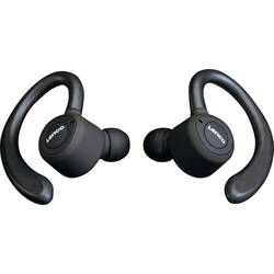 Lenco EPB-460BK Headset do uší (In Ear) Bluetooth® černá headset, za uši, odolné vůči potu sportovní