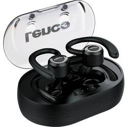 Lenco EPB-460BK Headset do uší (In Ear) Bluetooth® černá headset, za uši, odolné vůči potu sportovní