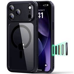 ESR Case Apple iPhone 17 Pro černá, transparentní Kompatibilní s MagSafe 1A86300301