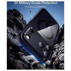 ESR Case Apple iPhone 17 Pro černá, transparentní Kompatibilní s MagSafe 1A86300301