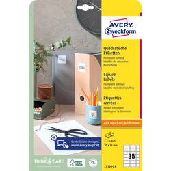 Avery-Zweckform L7120-25 štítky QR kódů 35 x 35 mm papír bílá 875 ks trvalé inkoustová tiskárna, laserová tiskárna, barevná laserová tiskárna, kopírka, barevná