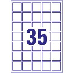 Avery-Zweckform L7120-25 štítky QR kódů 35 x 35 mm papír bílá 875 ks trvalé inkoustová tiskárna, laserová tiskárna, barevná laserová tiskárna, kopírka, barevná