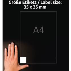 Avery-Zweckform L7120-25 štítky QR kódů 35 x 35 mm papír bílá 875 ks trvalé inkoustová tiskárna, laserová tiskárna, barevná laserová tiskárna, kopírka, barevná