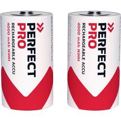 PerfectPro akumulátor malé mono C Ni-MH 4000 mAh 1.2 V 2 ks
