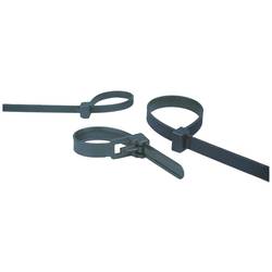 Helukabel 97635-100, W 300x7,6, stahovací pásky, 7.6 mm, 300 mm, černá, rozpojitelná, 100 ks