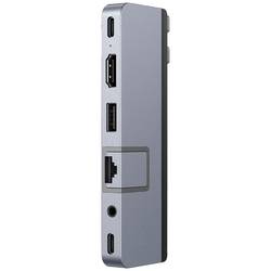 HYPER USB-C® dokovací stanice HyperDrive DUO Pro Vhodné pro značky (dokovací stanice pro notebook): univerzální MacBook integrovaná čtečka karet