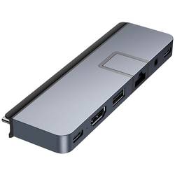 HYPER USB-C® dokovací stanice HyperDrive DUO Pro Vhodné pro značky (dokovací stanice pro notebook): univerzální MacBook integrovaná čtečka karet