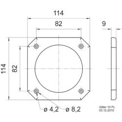 Visaton 10 PL ochranná mřížka reproduktoru