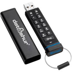 iStorage datAshur® USB flash disk 8 GB černá IS-FL-DA-256-8 USB 2.0