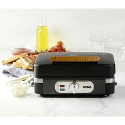 DOMO SANDWICH-WAFFEL-GRILL 3-IN-1 INKY BLACK toustovač černá