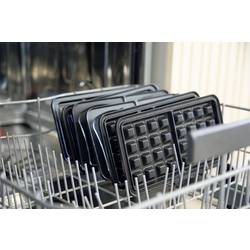 DOMO SANDWICH-WAFFEL-GRILL 3-IN-1 INKY BLACK toustovač černá