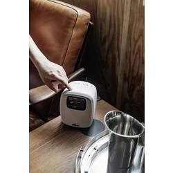 Sangean DCR-83 stolní rádio DAB+, FM AUX, Bluetooth, USB s USB nabíječkou, funkce alarmu bílá