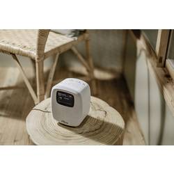 Sangean DCR-83 stolní rádio DAB+, FM AUX, Bluetooth, USB s USB nabíječkou, funkce alarmu bílá