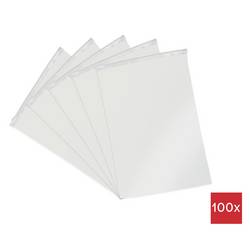 Tašky na zip bez štítků (d x š) 300 mm x 200 mm transparentní polyetylén