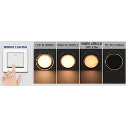 Nordlux 2415000101 LED osvětlení na stěnu/strop, třída F (A - G), LED, pevně vestavěné LED, 5.5 W, bílá