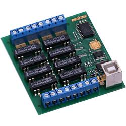 Deditec USB-RELAIS-8_A USB-RELAIS-8_A výstupní modul USB Počet reléových výstupů: 8