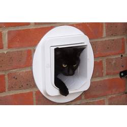 SureFlap Mikrochip Cat door Klapka do dveří pro domácí mazlíčky bílá 1 ks